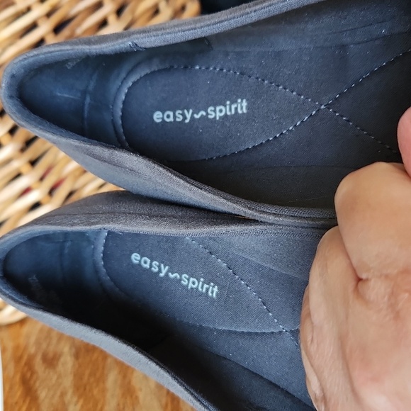 Easy Spirit Searlie2 Gray Slip On Casual Sneaker Loafer Shoes Women's 10 Wide - Picture 9 of 12